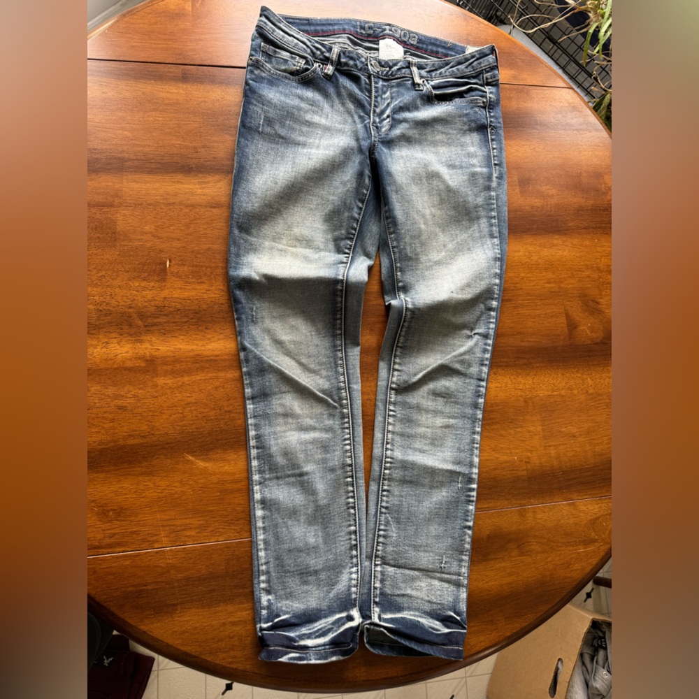 Lee Cooper Blue Slim Jeans with Classic Indigo Wash - Picture 4 of 4